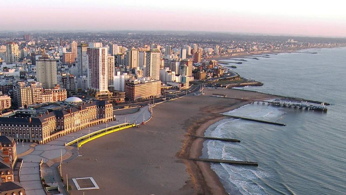 Mar del Plata en cuarentena. Fuente: (Instagram).