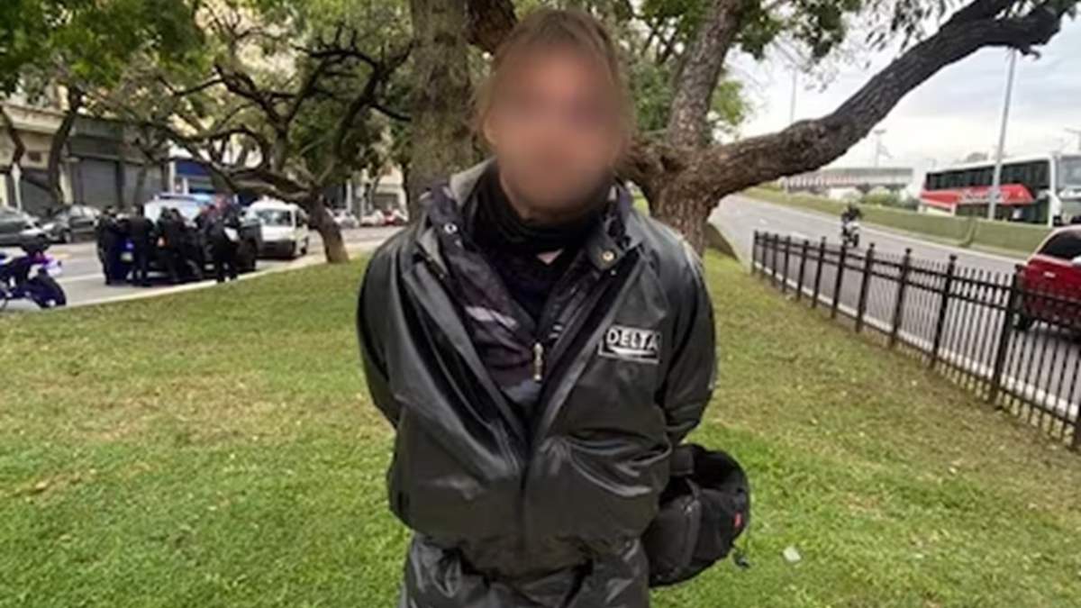 Detuvieron a un motochorro australiano que robaba en Buenos Aires