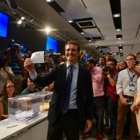 Pablo Casado, el nuevo presidente del Partido Popular en España
