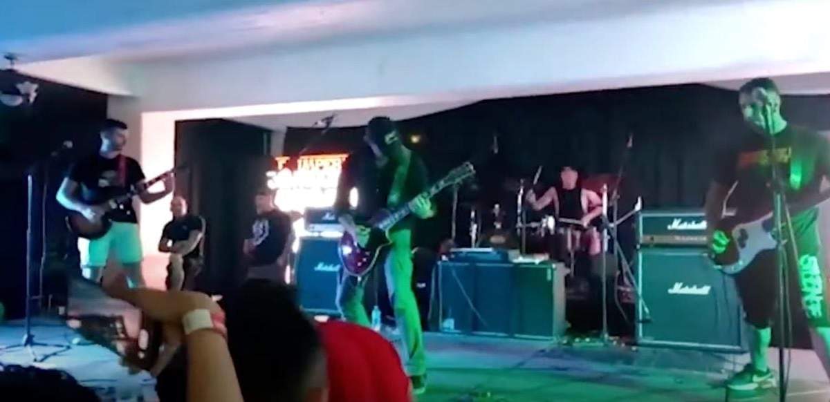El concierto neonazi clandestino
