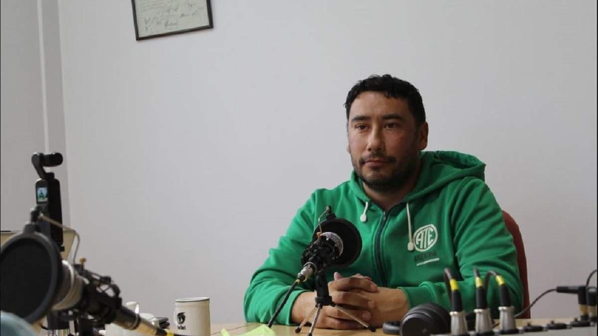 Jonatan Valenzuela buscará dirigir el gremio de ATE en Neuquén. Fuente: (Facebook)