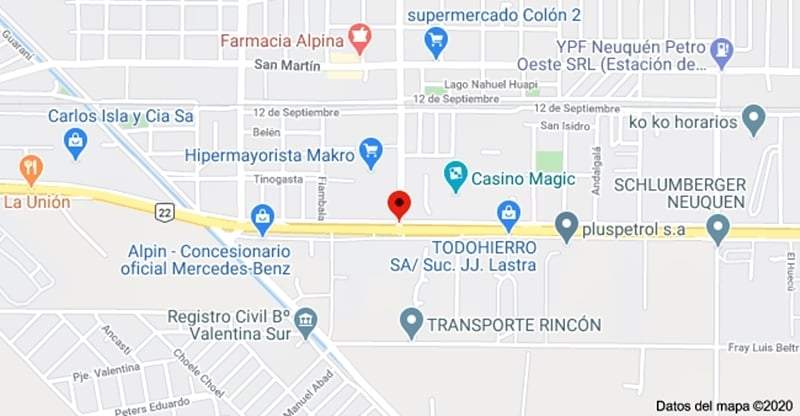 Lugar donde se ubica el BPN