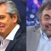 Ya la escuchó: Alberto Fernández le contestó a Roberto Moldavsky por la canción de "la filmina"