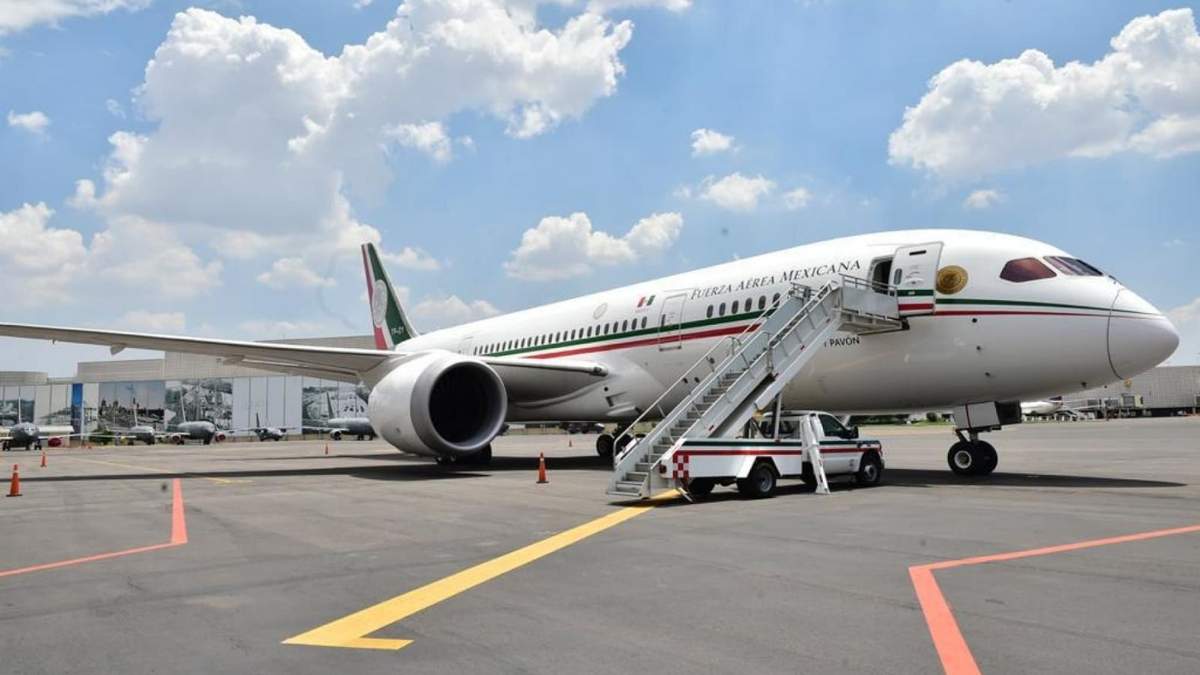 La venta del avión fue una de las promesas de campaña de López Obrador. Fuente: (Twitter