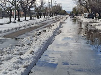 Intensa granizada en San Carlos movilizó a ayudar a 55 familias
