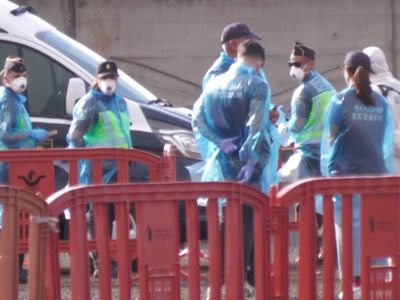 Concluye con éxito la operación de los pasajeros del crucero HONTIUS afectado por un brote de hantavirus