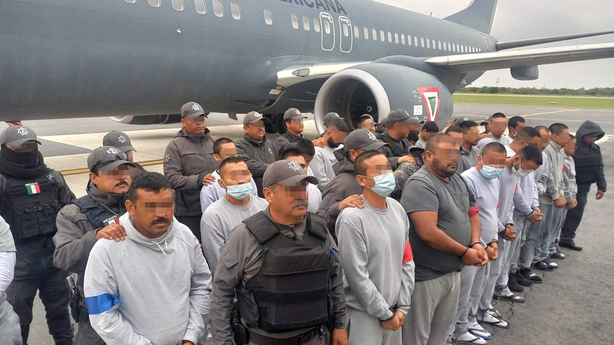 Desde Tamaulipas trasladan a 67 personas privadas de la libertad a CEFERESOS