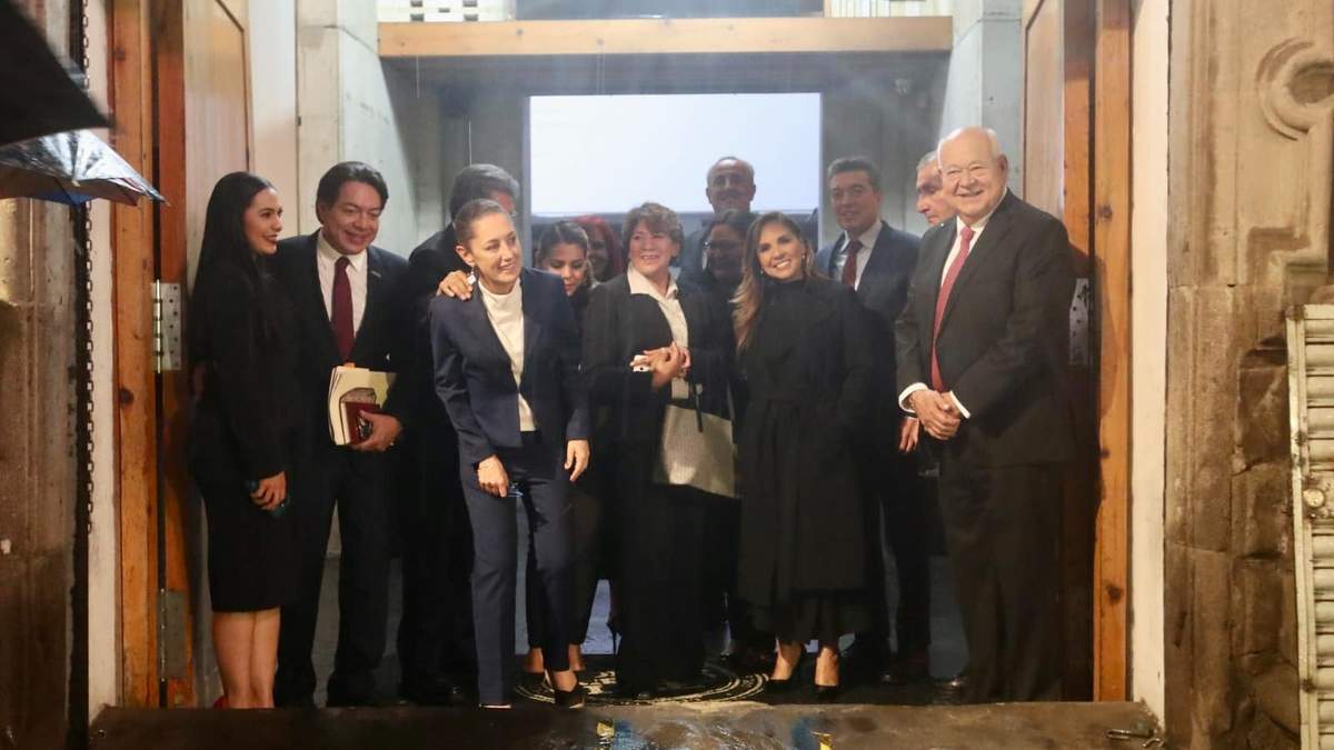 La cúpula morenista tras la cena con el presidente López Obrador
