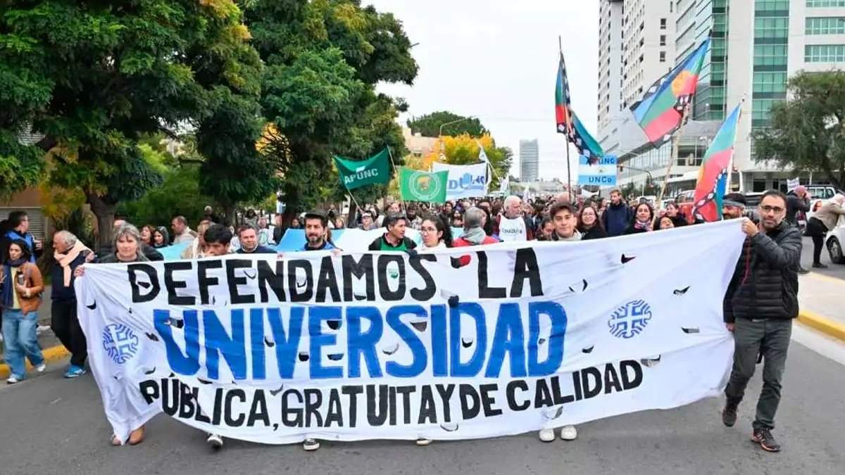 Paro universitario. Fuente: (X)