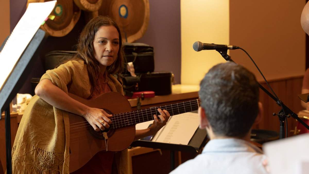 Actuación de Natalia Lafourcade