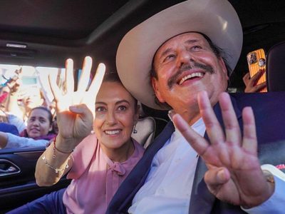 Sheinbaum informa desde Coahuila que CDMX está preparada para caída de ceniza del Popocatépetl