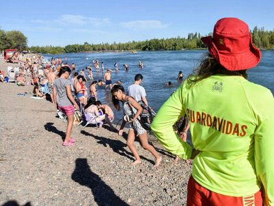 Durante el fin de semana los guardavidas de balnearios hicieron más de 20 rescates