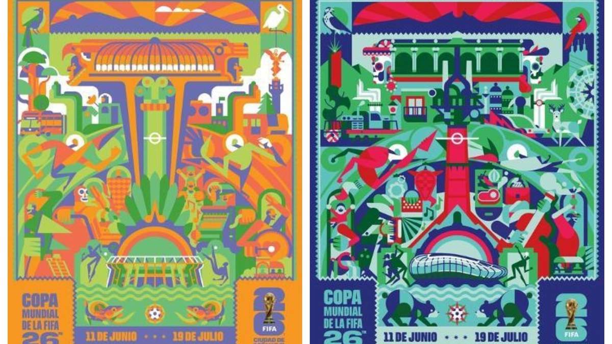 Los posters de Ciudad de México y Monterrey