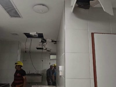 Quiso robar cables y provocó gravísimos daños en el hospital de Rincón de los Sauces
