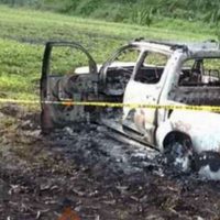 Comparecen mandos policiacos por hallazgo de 10 cuerpos calcinados en Michoacán