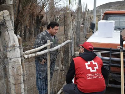 La Cruz Roja informó que más de 650 familias fueron afectadas por las lluvias en Neuquén