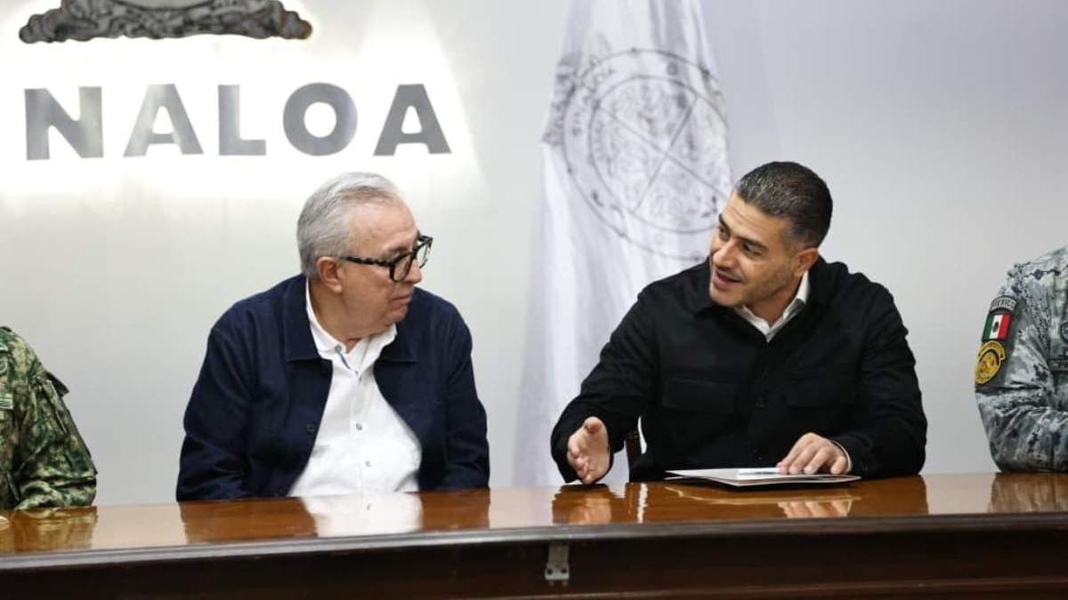 Harfuch y Rocha en Sinaloa