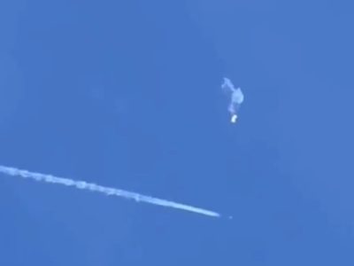 Estados Unidos derriba sobre el Atlántico el globo chino sospechoso (Video)