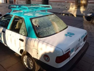 CJNG balea y lanza granada contra taxistas en Zacatecas