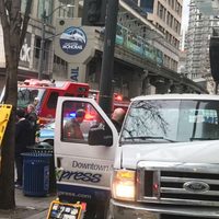 Camioneta arrolla a peatones en el centro de Seattle; reportan seis heridos