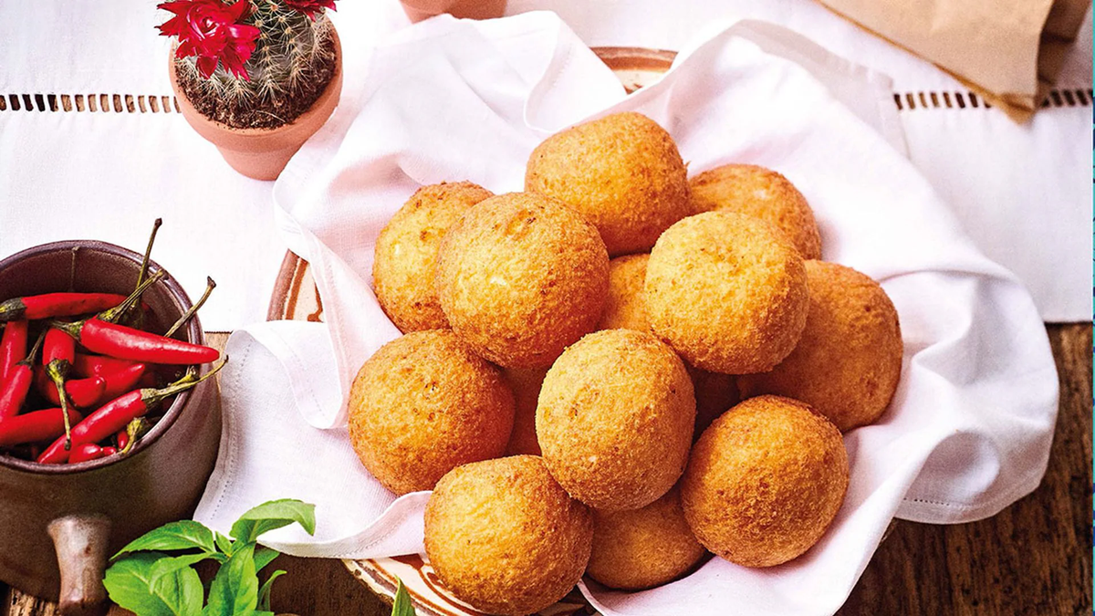 Buñuelos de queso. Fuente: (Instagram)
