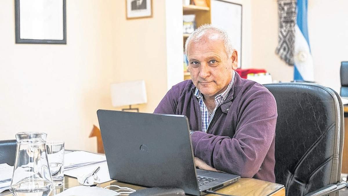 Fabián Zgaib, ministro de Salud de Río Negro. Fuente: (Twitter)
