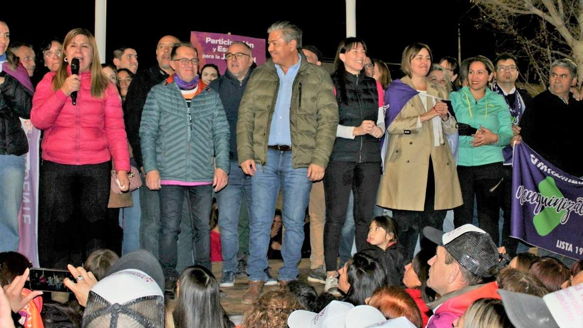 Festejos en Plottier. Fuente:(X)