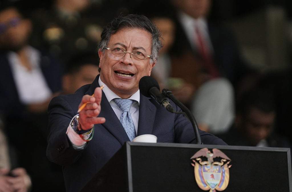 El presidente colombiano, Gustavo Petro