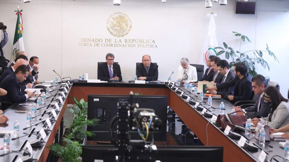Reunión de trabajo en Conferencia de las Juntas de Coordinación Política del Congreso