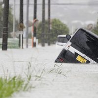 Fuertes lluvias causan inundaciones y aludes de tierra en suroeste de Japón