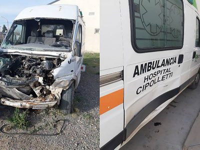 El hospital de Cipolletti tiene dos ambulancias fuera de servicio en plena pandemia