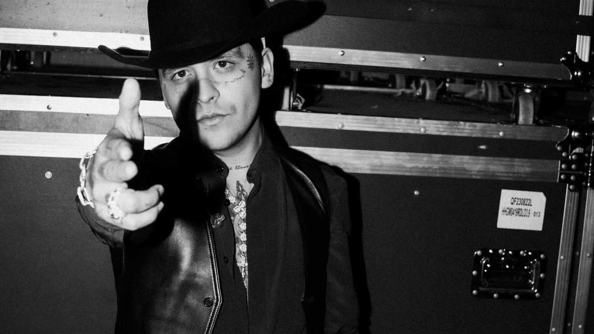 El cantante Christian Nodal
