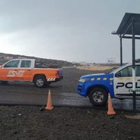 Desplegaron equipos de emergencia para asegurar las rutas afectadas por el temporal en Neuquén