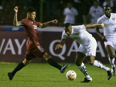 River, derrota aplastante ante Liga de Quito en Copa Libertadores