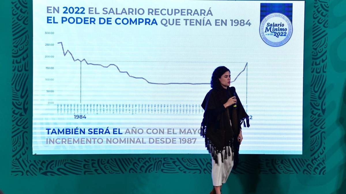 La secretaria del Trabajo, Luisa María Alcalde