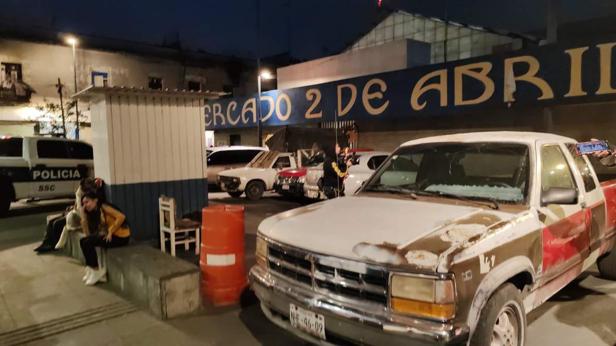Mercado 2 de abril, sitio de la ejecución