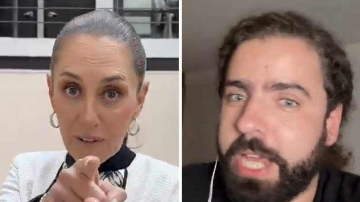 La precandidata y el influencer