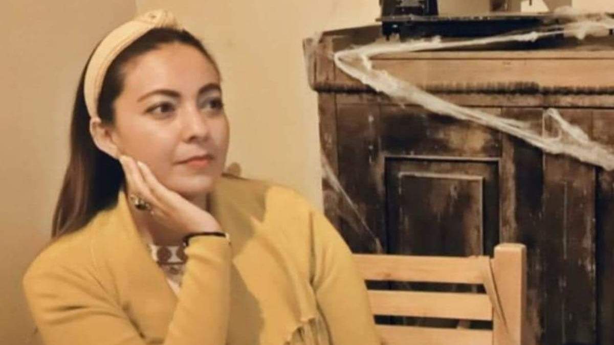 La maestra Betzabel Ortiz