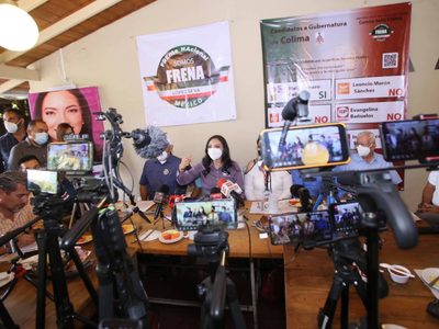 Frenaaa se suma a campaña de Mely Romero, candidata del PRI-PAN-PRD en Colima