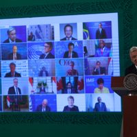 AMLO reprocha en el G-20 concentración de vacunas y avala propuesta de Biden