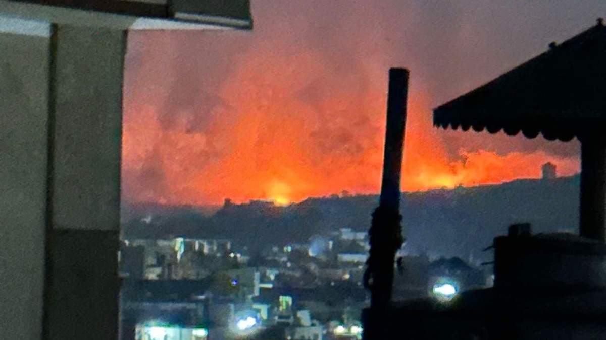 Una explosión en Kabul, Afganistán