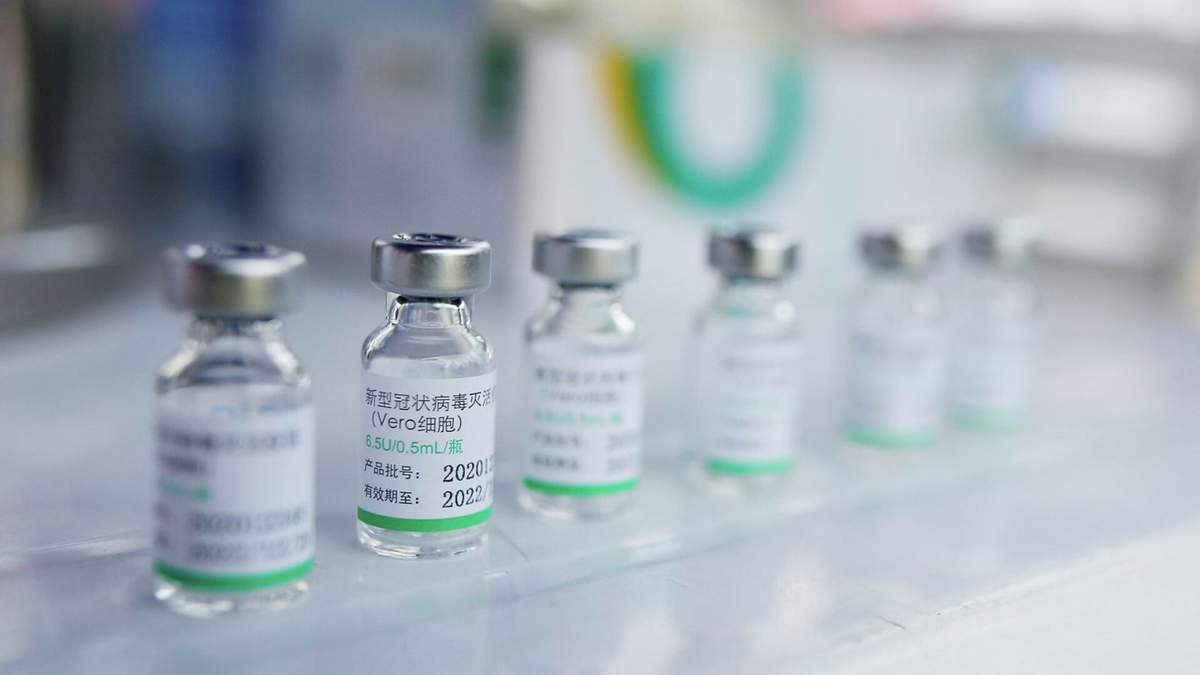 Viales de la inoculación china. Fuente: (Twitter)