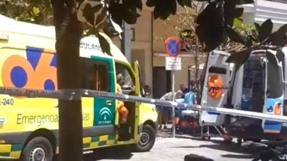 El percance ocurrió en Marbella
