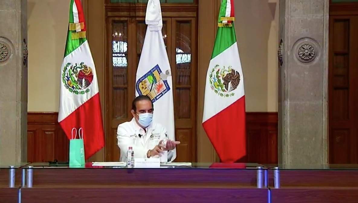 Manuel de la O, en su conferencia de prensa