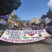 Cuestionan a Salomón Jara por blindar edificios y mandar grupos de choque a marcha feminista (Video)