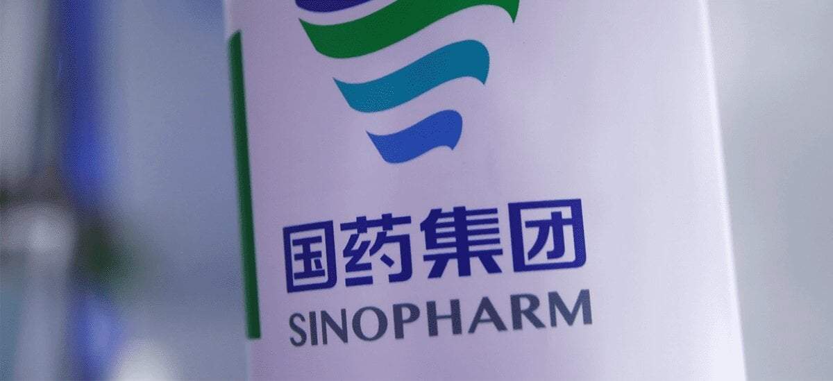 Vacuna Sinopharm. Fuente: (Twitter)