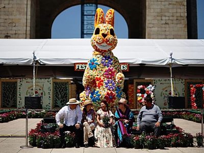 Inauguran el Primer Festival de las Flores de Primavera y Ornamentales 2026