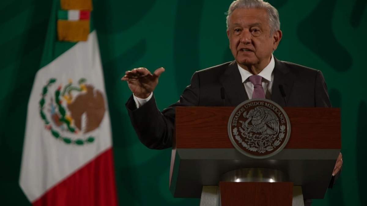 El presidente López Obrador