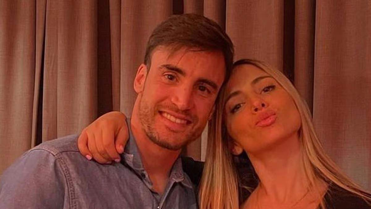 Nicolás Tagliafico  y Caro Calvagni. Fuente: (X)