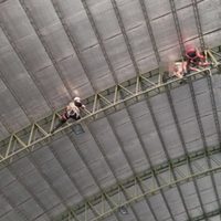 Travesura a 6 metros de altura: bomberos tuvieron que rescatar a un adolescente